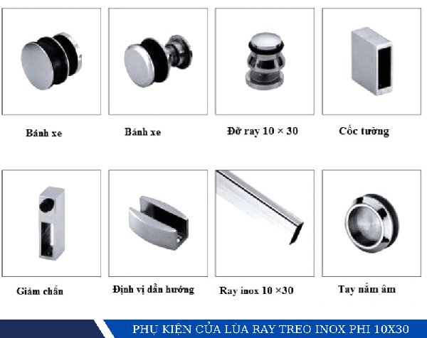 Hướng Dẫn Cách Chọn Phụ Kiện Cửa Kính Trượt Bền Bỉ Và Vận Hành Êm Ái phu kien cua kinh lua ray treo