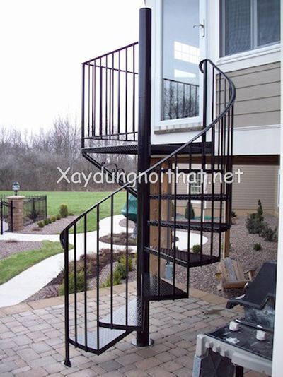 Báo Giá Cầu Thang Sắt Ngoài Trời Mới Nhất – Rẻ Mà Chất Lượng Bất Ngờ! Cau thang sat ngoai troi 2